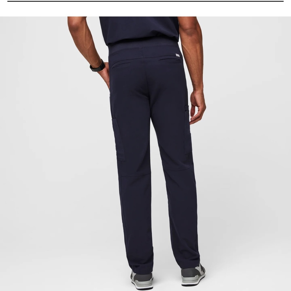 Figs navy blue scrub set